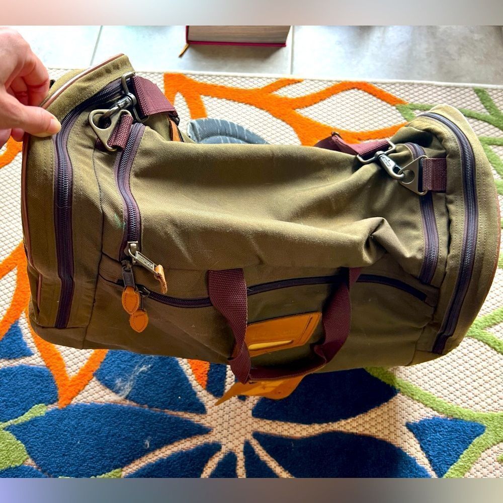 L.L Bean Vintage Rolling Duffle